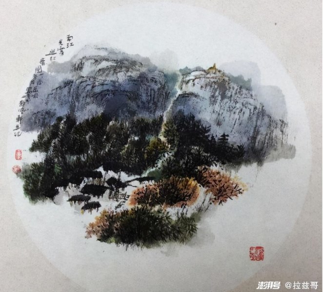 8.jpg 笔墨挥洒山水间